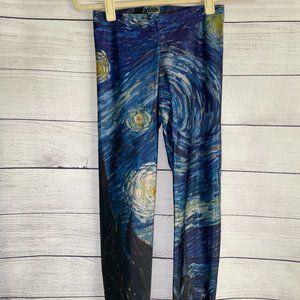 Blackmilk Clothing Starry Night Leggings sz. Medium